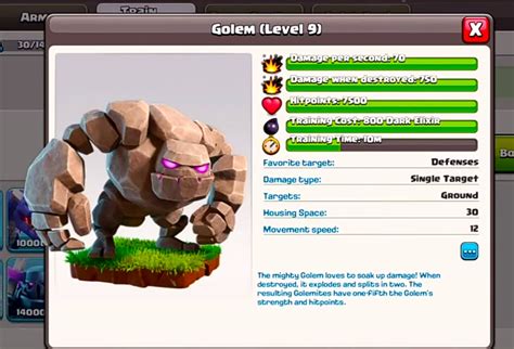 level 9 golem